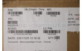 Lenovo 5CB1F36823 Tastatur inkl. Topcase deutsch L82QX NFP BK