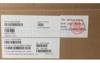 Lenovo 5CB1F36830 Tastatur inkl. Topcase ASM_KOR L82QX NFP BK