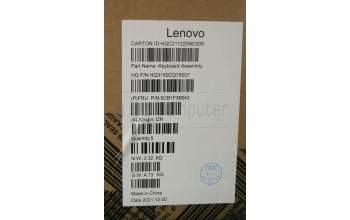 Lenovo 5CB1F36843 Tastatur inkl. Topcase ASM_ARA H 82QQ SG_DIS
