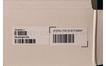 Lenovo 5CB1F36847 Tastatur inkl. Topcase ASM_CZE/SLK H82QQSGDIS