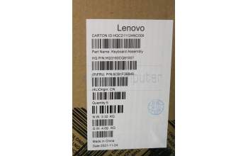 Lenovo 5CB1F36849 Tastatur inkl. Topcase ASM_EURO ENGH82QQSGDIS