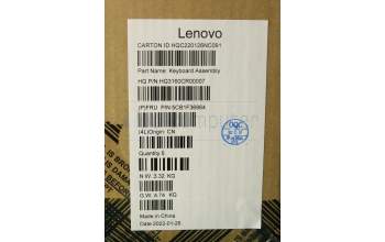 Lenovo 5CB1F36864 Tastatur inkl. Topcase ASM_POR H 82QQ SG_DIS