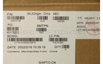 Lenovo 5CB1F37148 COVER Hinge Cover L 82RF SG