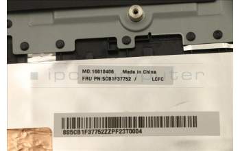 Lenovo 5CB1F37752 Tastatur inkl. Topcase ASM_LA SPA L82RFSGw/RGB