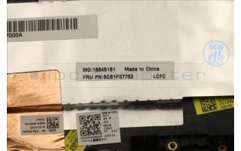 Lenovo 5CB1F37753 Tastatur inkl. Topcase ASM_NORDIC L82RFSGw/RGB