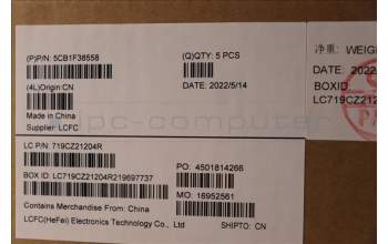 Lenovo 5CB1F38558 Tastatur inkl. Topcase ASM_FRA L82RF ST w/BU