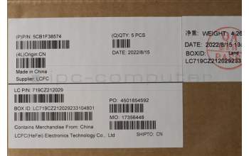 Lenovo 5CB1F38574 Tastatur inkl. Topcase ASM_SLV L82RF ST w/BU
