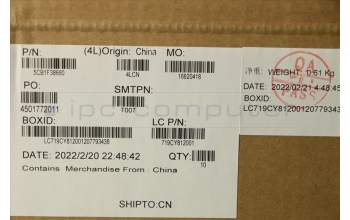 Lenovo 5CB1F38660 COVER STRIP COVER L 82RB SG