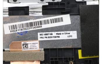 Lenovo 5CB1F38755 Tastatur inkl. Topcase ASM_EURO ENG L82RB STGY
