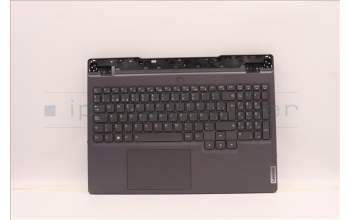 Lenovo 5CB1F39057 C-Cover with keyboard,Spanish,Storm Grey