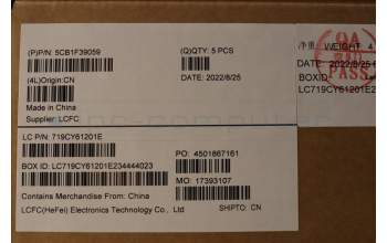 Lenovo 5CB1F39059 Tastatur inkl. Topcase ASM_TC L82RB STGY