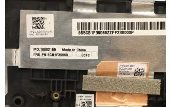 Lenovo 5CB1F39069 Tastatur inkl. Topcase ASM_CZE/SLKL82RBSTGYRGB