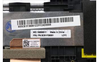Lenovo 5CB1F39081 Tastatur inkl. Topcase ASM_ITA L82RB STGY RGB