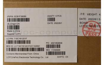 Lenovo 5CB1F39089 Tastatur inkl. Topcase spanisch L82RB STGY RGB