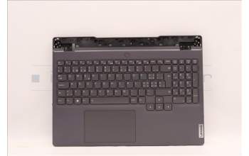 Lenovo 5CB1F39090 Tastatur inkl. Topcase schweiz L82RB STGY RGB