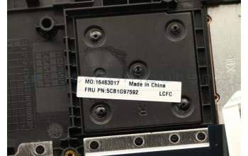 Lenovo 5CB1G97592 Tastatur inkl. Topcase ASM B 82CE JPN_5M CCY