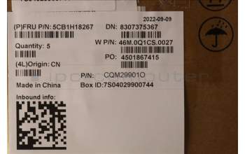 Lenovo 5CB1H18267 Tastatur inkl. Topcase ASM_RUS W 21AR AG