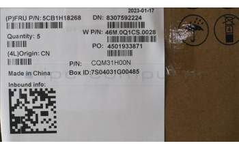 Lenovo 5CB1H18268 Tastatur inkl. Topcase ASM_SLV W 21AR AG