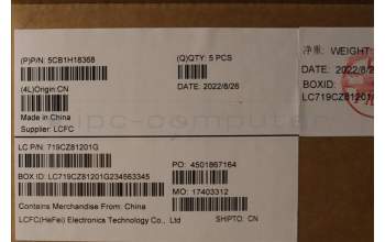 Lenovo 5CB1H18368 Tastatur inkl. Topcase ASM_JPN L82S0 SG w/RGB