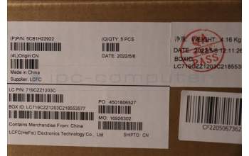 Lenovo 5CB1H22922 Tastatur inkl. Topcase ASM_ENG L82RC STGY