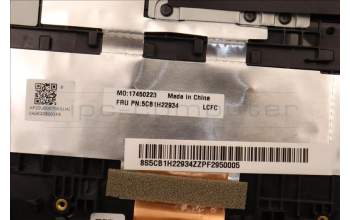Lenovo 5CB1H22934 Tastatur inkl. Topcase ASM_JPN L82RC STGY
