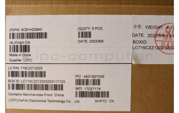 Lenovo 5CB1H22943 Tastatur inkl. Topcase ASM_TC L82RC STGY