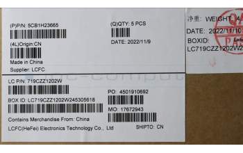 Lenovo 5CB1H23665 Tastatur inkl. Topcase ASM_UKR L82RC STGY
