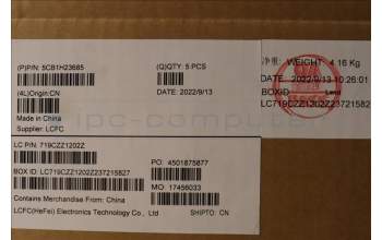 Lenovo 5CB1H23685 Tastatur inkl. Topcase ASM_KOR L82RC STGY RGB