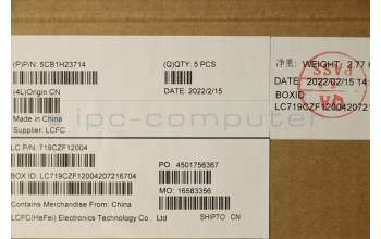 Lenovo 5CB1H23714 Tastatur inkl. Topcase ASM_NORDIC L82LU GREY