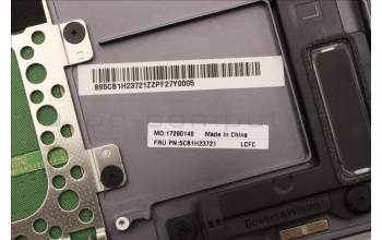 Lenovo 5CB1H23721 Tastatur inkl. Topcase ASM_THAI L82LU GREY