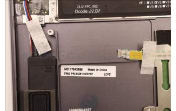 Lenovo 5CB1H23722 Tastatur inkl. Topcase ASM_TUR L82LU GREY