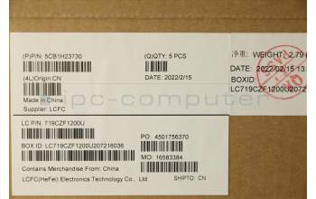 Lenovo 5CB1H23730 Tastatur inkl. Topcase ASM_CZE/SLK L82LU GREY