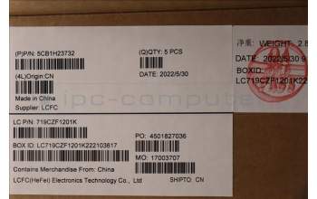 Lenovo 5CB1H23732 Tastatur inkl. Topcase ASM_EURO ENG L82LU GREY