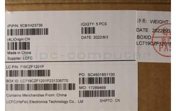 Lenovo 5CB1H23739 Tastatur inkl. Topcase ASM_ARA L82LU OAT