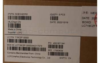 Lenovo 5CB1H23761 Tastatur inkl. Topcase ASM_RUS L82LU OAT