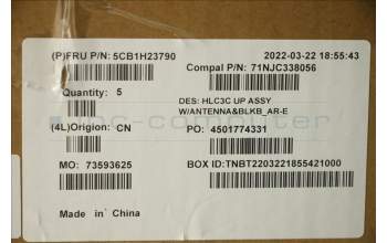 Lenovo 5CB1H23790 Tastatur inkl. Topcase ASM_ARA C 82UD BL