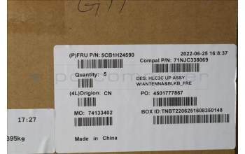 Lenovo 5CB1H24590 Tastatur inkl. Topcase ASM_FRA C 82UD BL