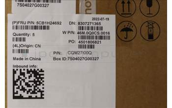 Lenovo 5CB1H24692 Tastatur inkl. Topcase ASM_ITA W 21AT SG