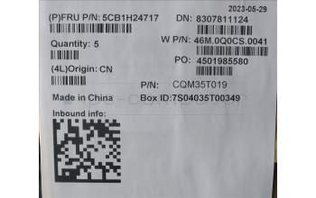 Lenovo 5CB1H24717 Tastatur inkl. Topcase ASM_USA ENG W 21AT SG