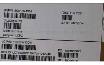 Lenovo 5CB1H41304 Tastatur inkl. Topcase ASM_POR L82RJ FP AG