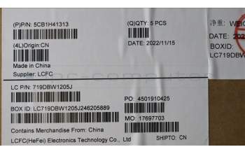 Lenovo 5CB1H41313 Tastatur inkl. Topcase ASM_FRA L82RJ FP AG