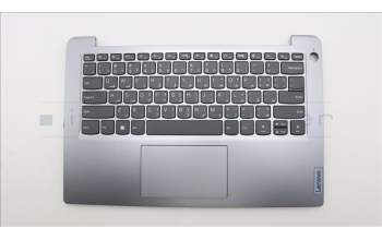 Lenovo 5CB1H41315 C-Cover with keyboard, Arabic, Arctic Grey, Fingerprint, US