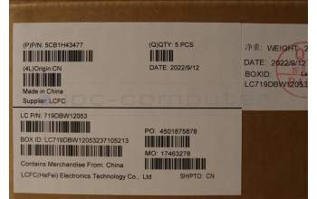Lenovo 5CB1H43477 Tastatur inkl. Topcase ASM_ITA L82RJ FP AG BL