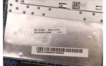 Lenovo 5CB1H43568 Tastatur inkl. Topcase deutsch L82RJ FP MB BL