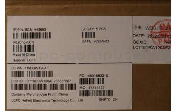 Lenovo 5CB1H43593 Tastatur inkl. Topcase spanisch L82RJ NFP AB