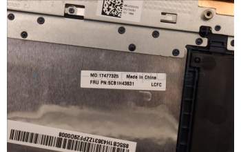 Lenovo 5CB1H43631 Tastatur inkl. Topcase deutsch L82RJ NFP AB BL