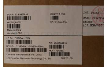 Lenovo 5CB1H56933 Tastatur inkl. Topcase ASM_UK L82RJ NFP AG