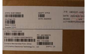 Lenovo 5CB1H56943 Tastatur inkl. Topcase ASM_RUS L82RJ NFP AG