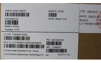 Lenovo 5CB1H56970 Tastatur inkl. Topcase ASM_FRA L82RJ NFP AG BL