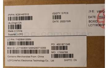 Lenovo 5CB1H57012 Tastatur inkl. Topcase ASM_HBW L82RJ NFP MB